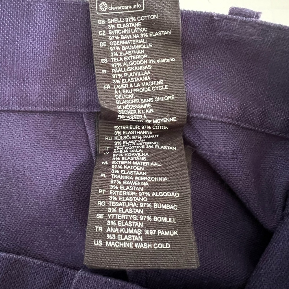 & Other Stories High Waisted Twill Trousers - Picture 10 of 10